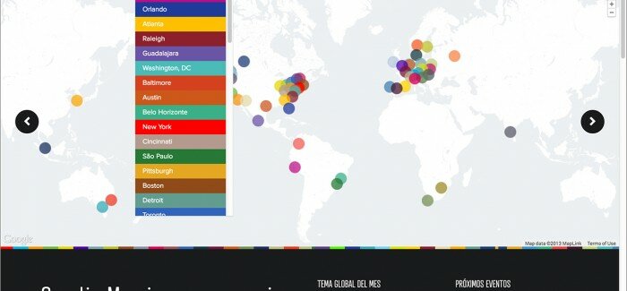 El nuevo CreativeMornings.com