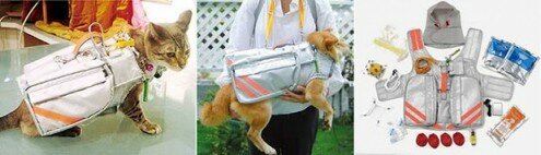 Fuente Imagen: http://www.japantrends.com/japan-trends/wp-content/uploads/2012/09/pet-emergency-evacuation-suit-kit.jpg