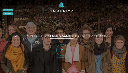 Equipo de Immunity Project .Imagen: immunityproject.com (Captura de pantalla)