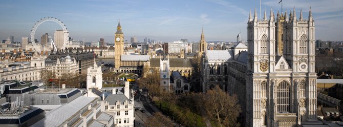 Vista de la Abadía de Westminster, en Londres. Imagen: westminster-abbey.org