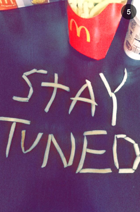 McDonald's Snapchat