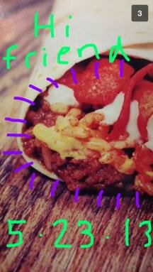Campaña de expectativa de Taco Bell en Snapchat
