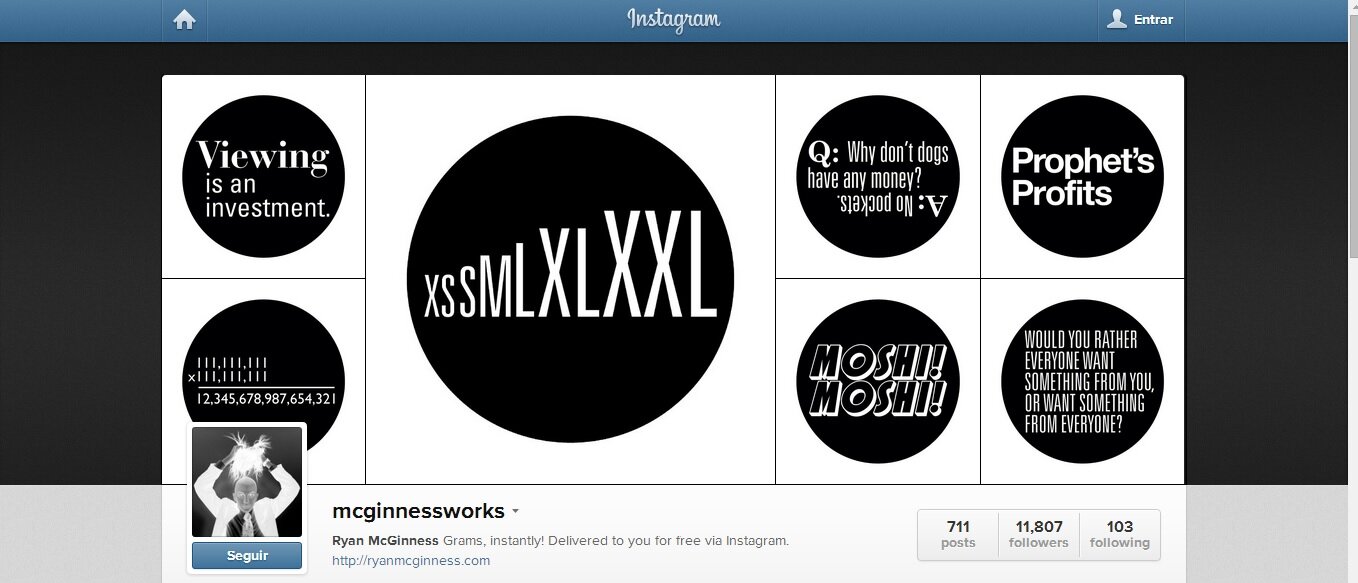 Instagram de @mcginnesswork