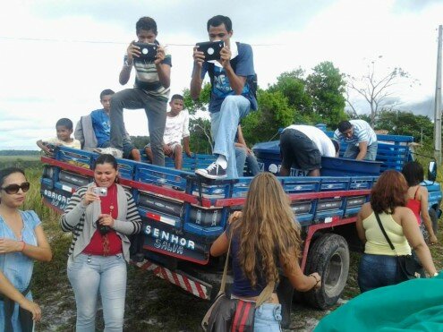 Miembros de la comunidad en Bahía, Brasil. Imagen: Cortesía de Editacuja. 