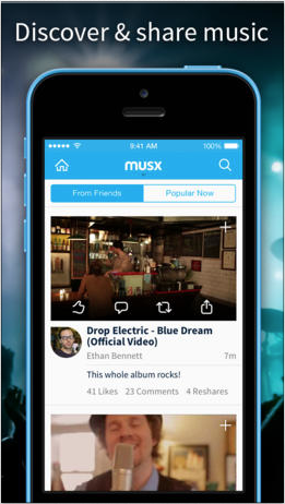 musx plataforma compartir música