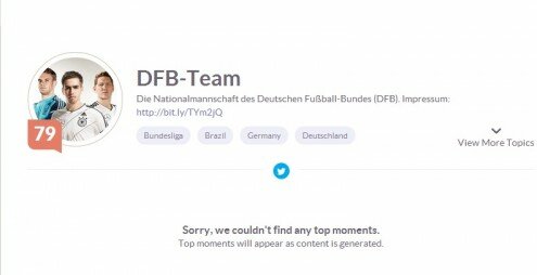 Klout Score de Alemania @DFB_Team