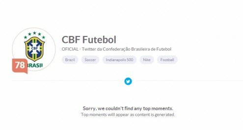 Klout Score de @CBF_Futebol