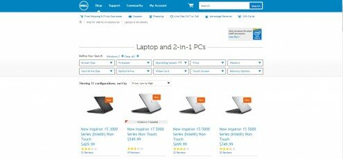 e-Commerce de DELL