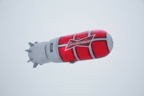 'Ambush Marketing' de Budweiser sobre los estadios olímpicos de Sochi
