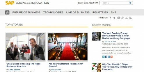 Imagen: Business Innovation iMAGEN:http://blogs.sap.com/innovation/