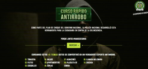 Curso antirrobo