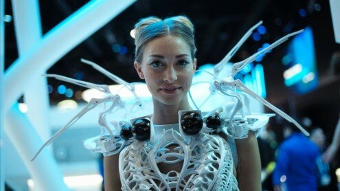 Spider Dress en el CES 2015