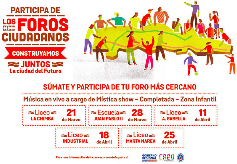 afiche-foros-ciudadanos-creo-antofagasta