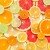 background of citrus slices