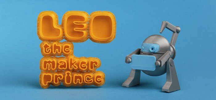 LEO: The Maker Prince, un libro 3D para niños