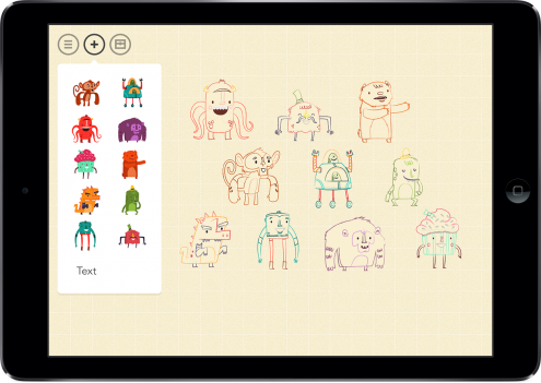 Aplicación Hopscotch para iPad. Imagen: http://www.gethopscotch.com/