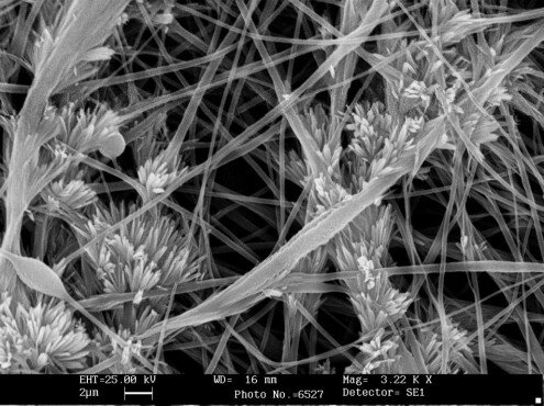 Nanopartículas y formaciones de cristal anómalas de NaCl